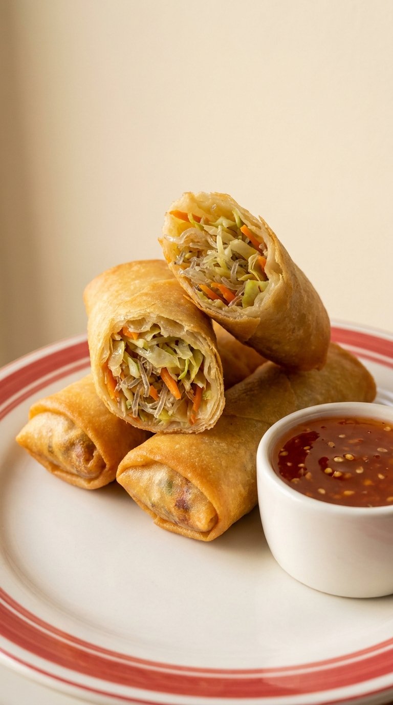Vegetable spring rolls